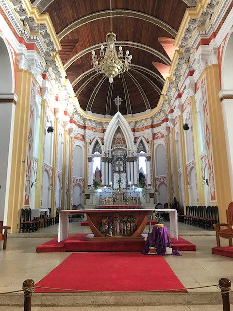 Interior, Santa Cruz Cathedral.