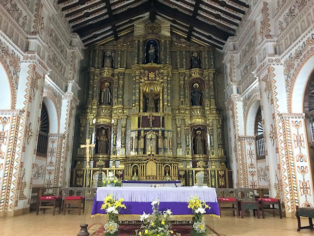 Another view of the interior, Interior, St. Ignatius Mission Church.